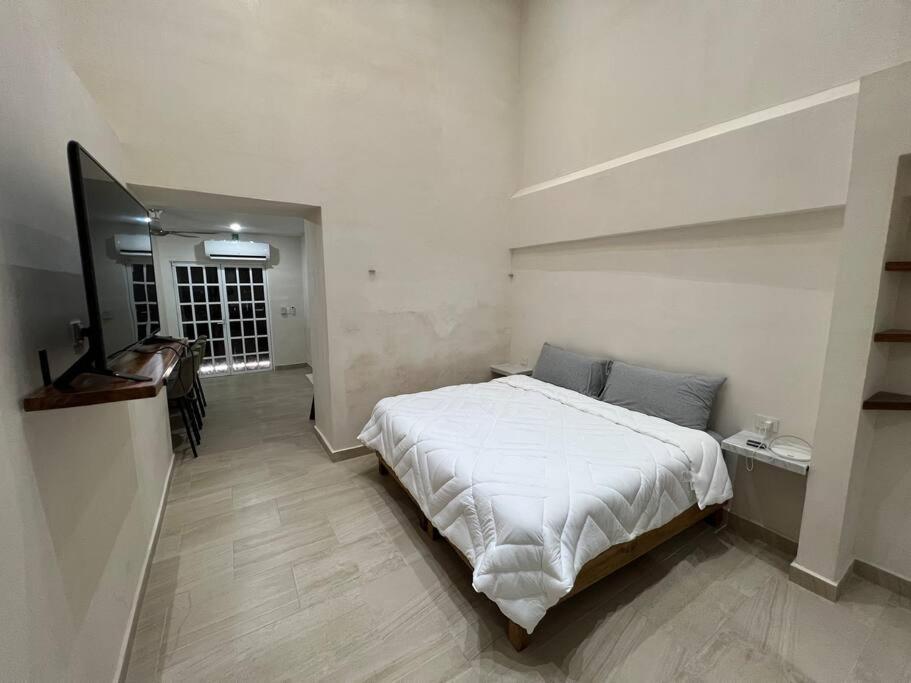 メリダDepartamento Barrio De Santiagoアパートメント エクステリア 写真